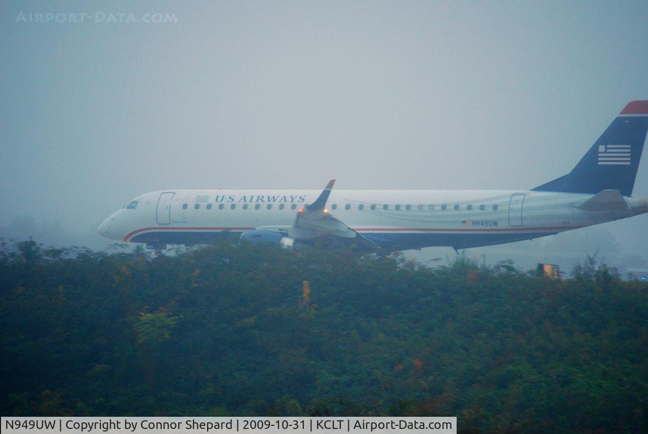 N949UW, 2007 Embraer ERJ-190-100 IGW 190AR C/N 19000102, ERJ 190