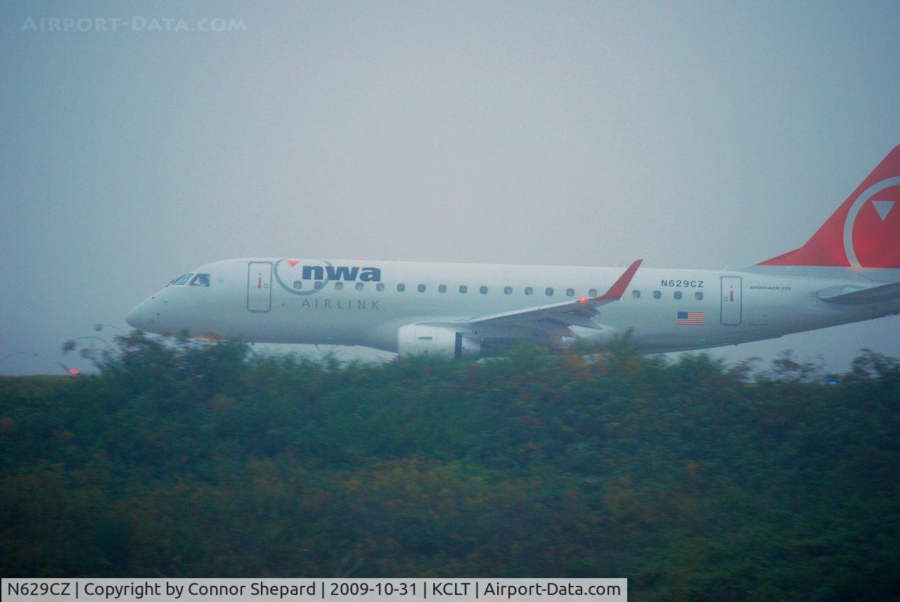 N629CZ, 2008 Embraer 175LR (ERJ-170-200LR) C/N 17000236, ERJ 170