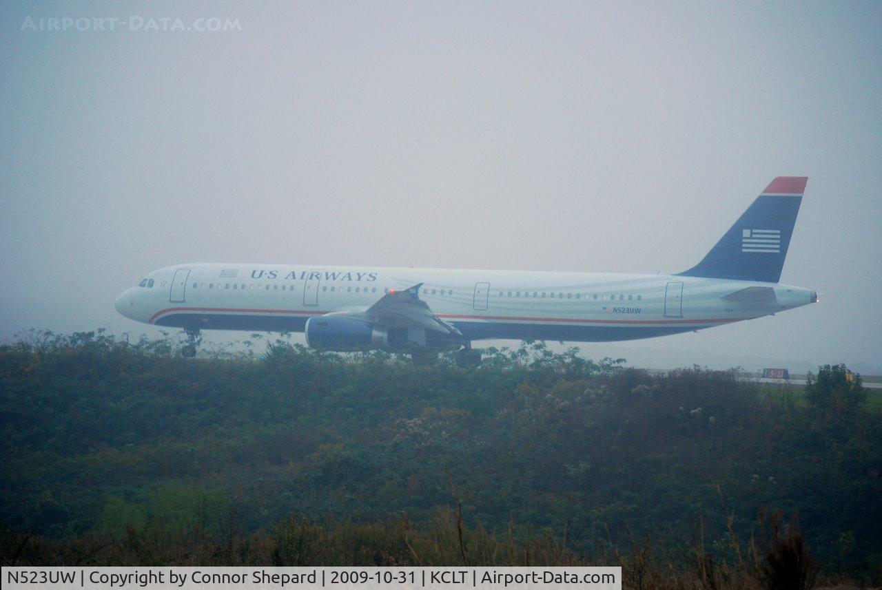 N523UW, 2009 Airbus A321-231 C/N 3960, A321