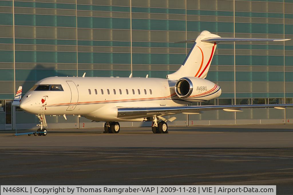 N468KL, 2008 Bombardier BD-700-1A11 Global 5000 C/N 9279, Bombardier Aerospace Corp. Bombardier Globalexpress 5000