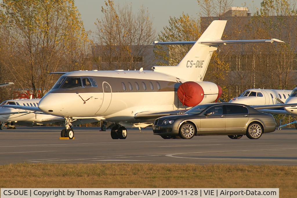 CS-DUE, 2008 Hawker Beechcraft 750 C/N HB-11, Netjets Raytheon Hawker (BAe 125)