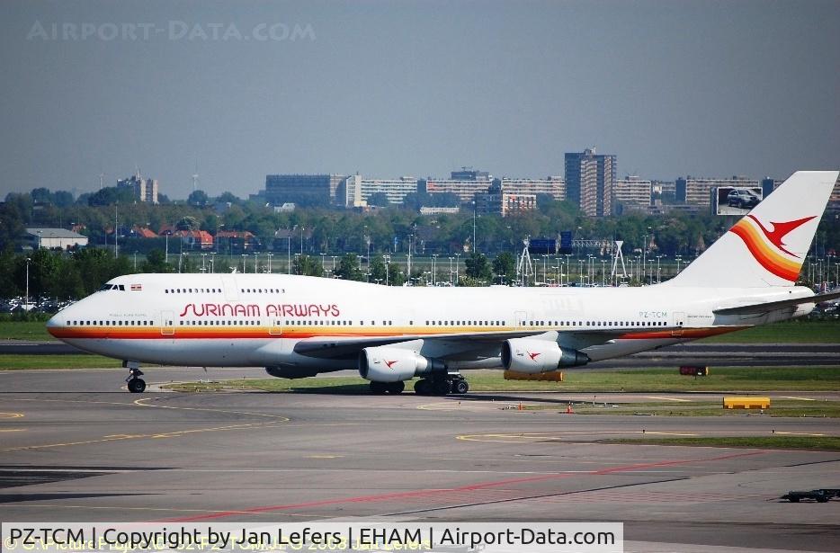 PZ-TCM, 1986 Boeing 747-306M C/N 23508/657, Surinam Airways B747