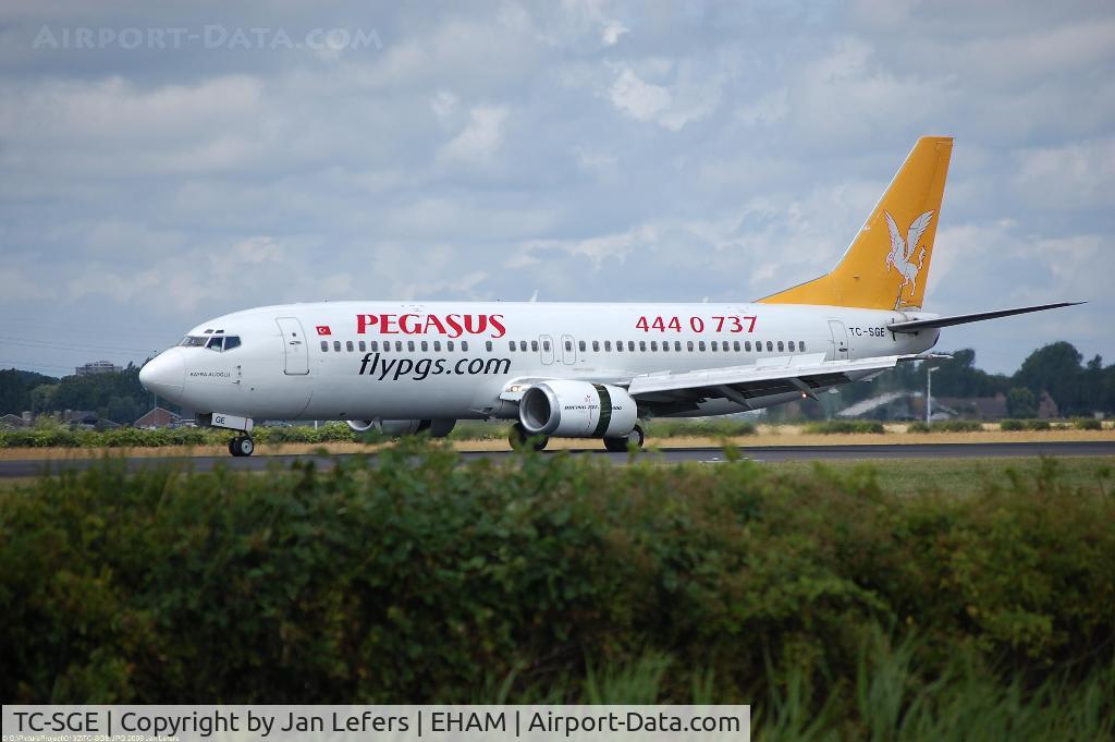 TC-SGE, 1997 Boeing 737-48E C/N 25775, Pegasus Boeing 737