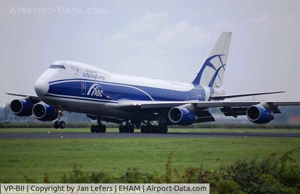 VP-BII, 1990 Boeing 747-281F C/N 24576, Air Bridge Cargo B747