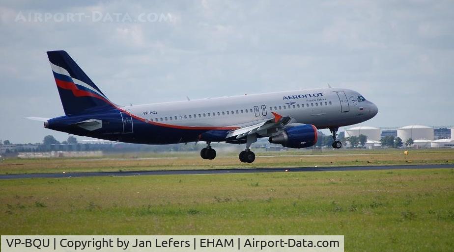 VP-BQU, 2008 Airbus A320-214 C/N 3373, Aeroflot Airbus A320