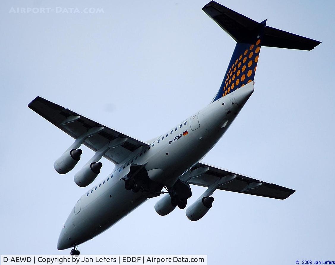 D-AEWD, 1987 British Aerospace BAe.146-200 C/N E2069, Eurowings BAe 146-200
