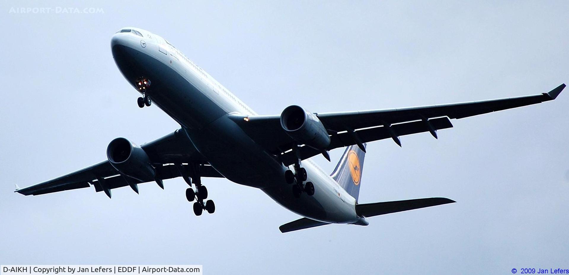 D-AIKH, 2005 Airbus A330-343X C/N 648, Lufthansa Airbus A330