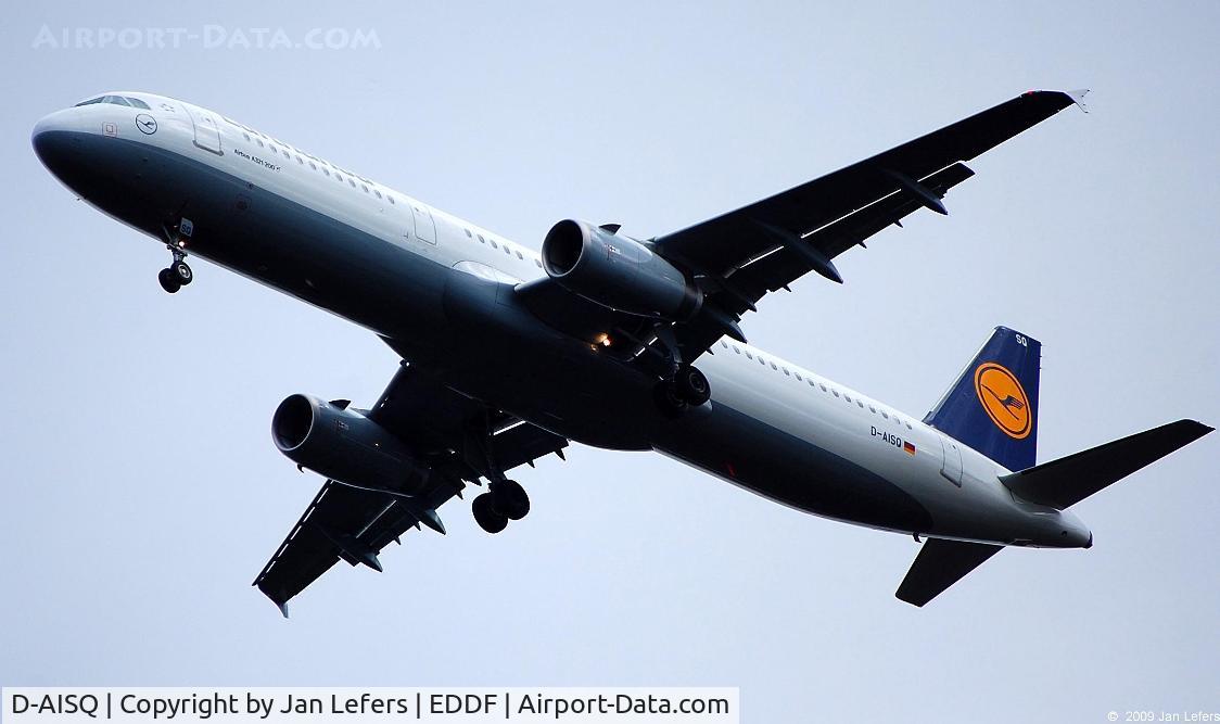 D-AISQ, 2009 Airbus A321-231 C/N 3936, Lufthansa Airbus A321