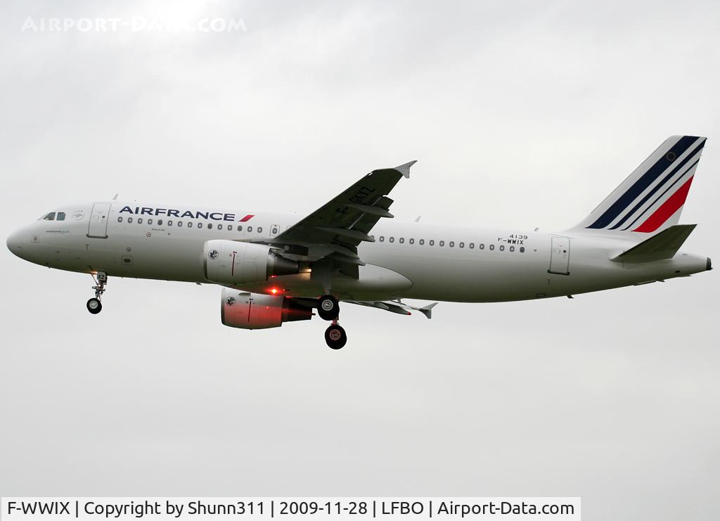 F-WWIX, 2009 Airbus A320-214 C/N 4139, C/n 4139 - To be F-GKXZ