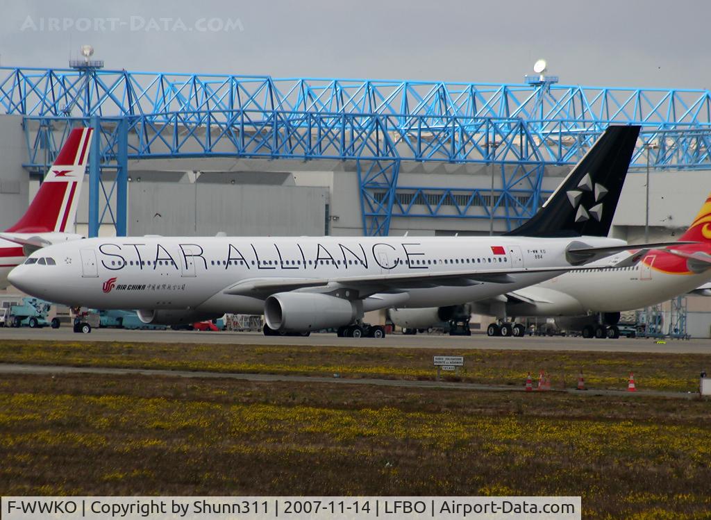 F-WWKO, 2007 Airbus A330-243 C/N 884, C/n 884 - To be B-6093