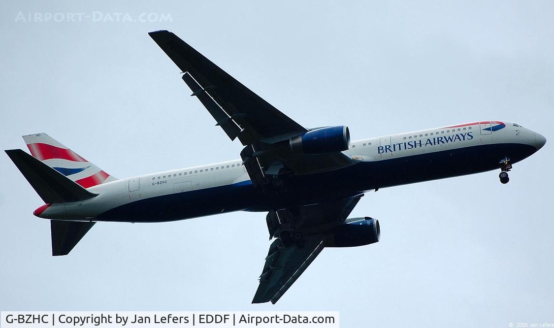 G-BZHC, 1998 Boeing 767-336 C/N 29232, British Airways B767