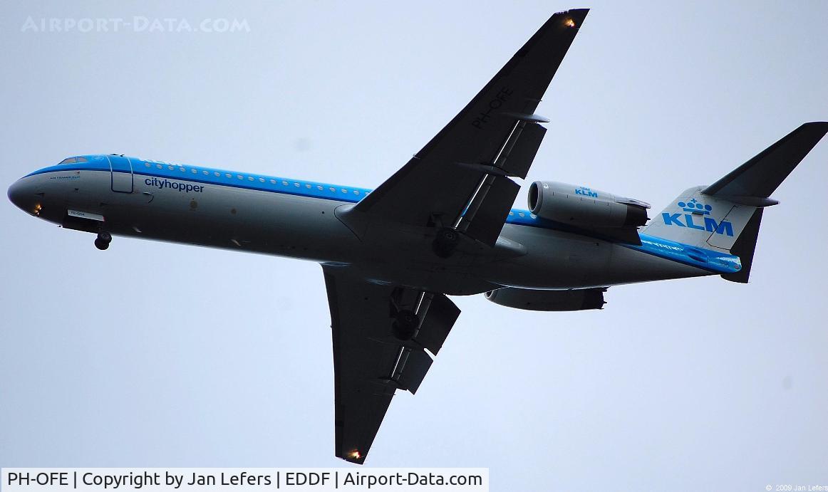 PH-OFE, 1989 Fokker 100 (F-28-0100) C/N 11260, KLM Fokker F28-0100