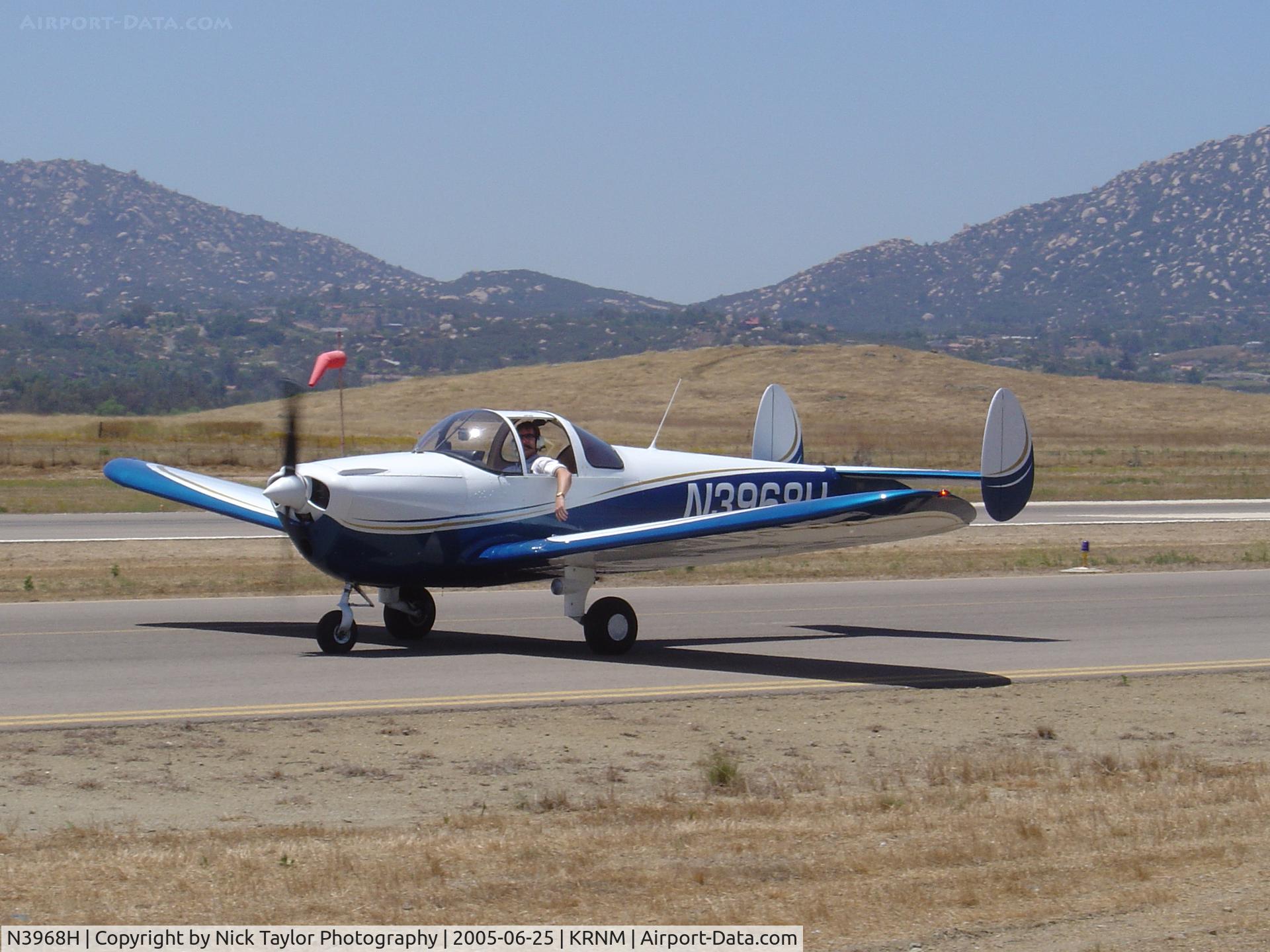 N3968H, 1947 Erco 415CD Ercoupe C/N 4669, Ramona Air Fair 05'
