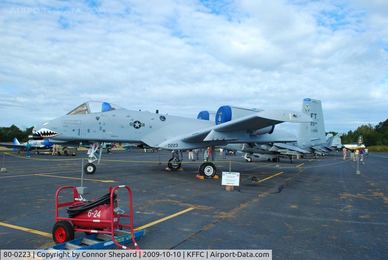 80-0223, 1980 Fairchild Republic A-10A Thunderbolt II C/N A10-0573, Warthog