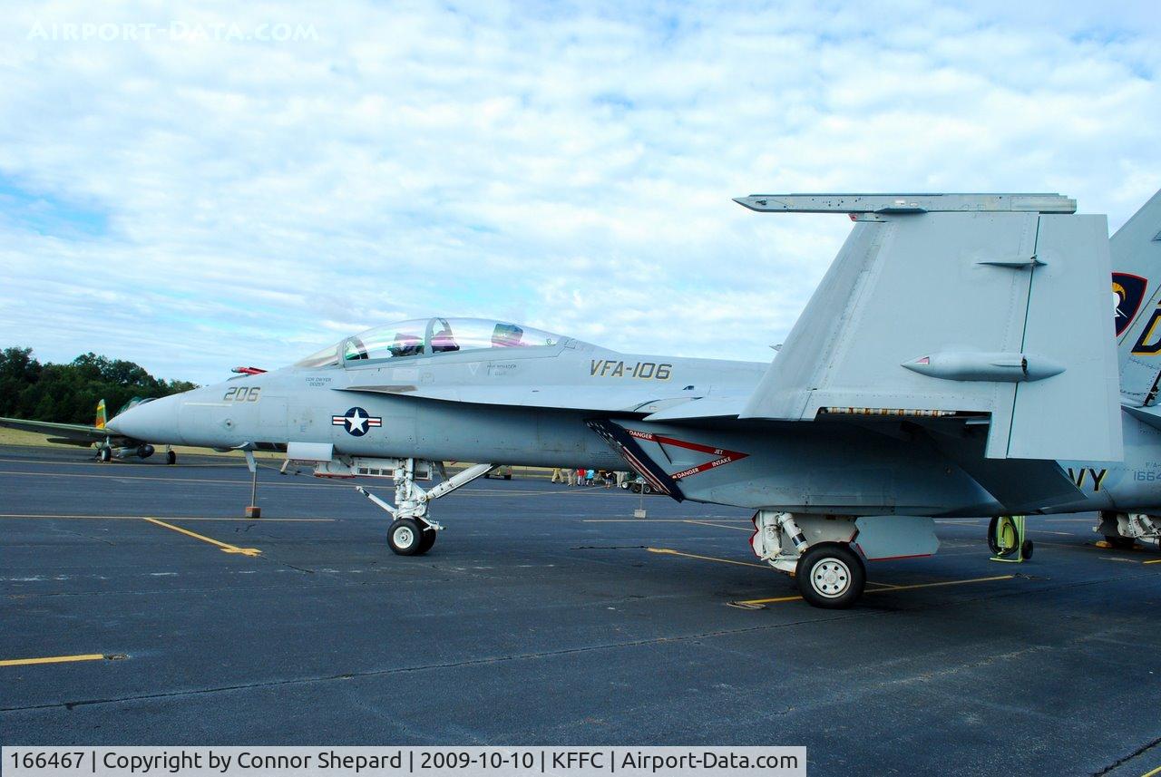 166467, Boeing F/A-18F Super Hornet C/N F102, F-18