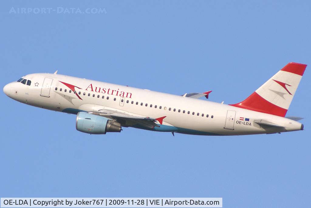OE-LDA, 2004 Airbus A319-112 C/N 2131, Austrian Airlines Airbus A319-112