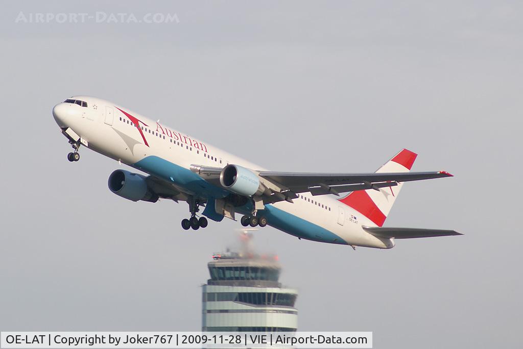 OE-LAT, 1991 Boeing 767-31A C/N 25273, Austrian Airlines Boeing 767-3A1(ER)