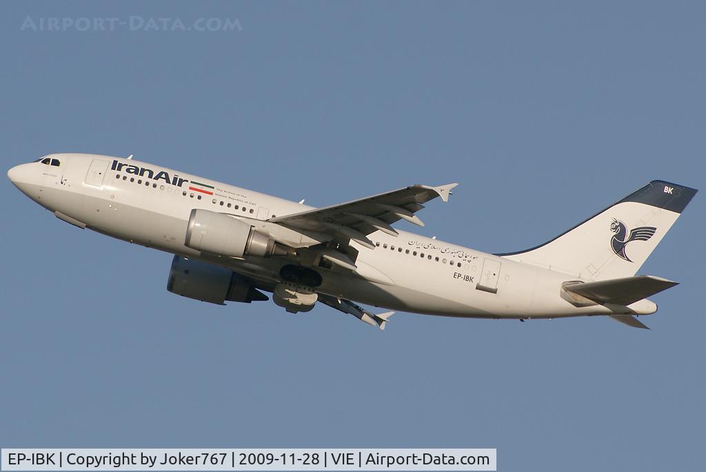 EP-IBK, 1993 Airbus A310-304 C/N 671, Iran Air Airbus A310-304