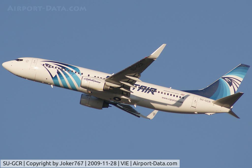 SU-GCR, 2009 Boeing 737-866 C/N 35562, Egypt Air Boeing 737-866(WL)