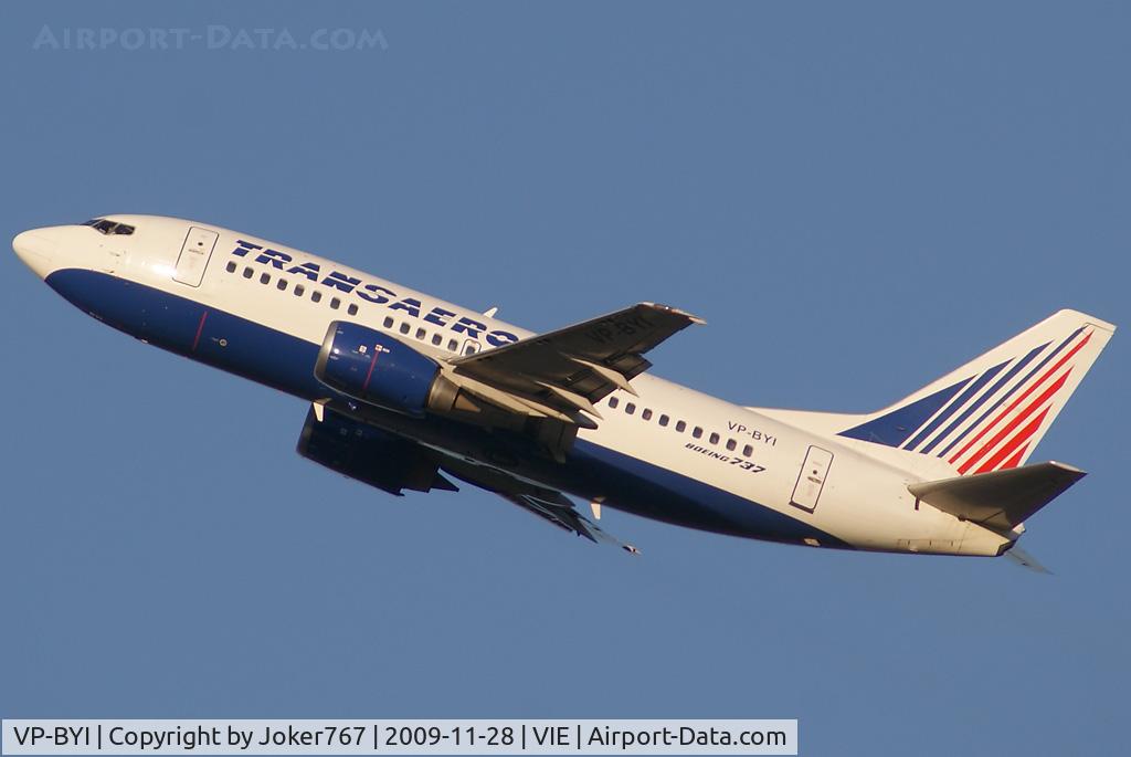 VP-BYI, 1998 Boeing 737-524 C/N 28921, Transaero Airlines Boeing 737-524