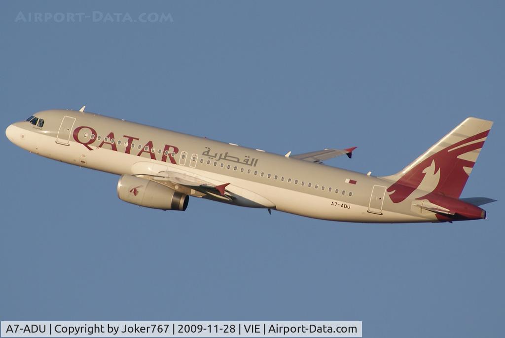 A7-ADU, 2007 Airbus A320-232 C/N 3071, Qatar Airways Airbus A320-232