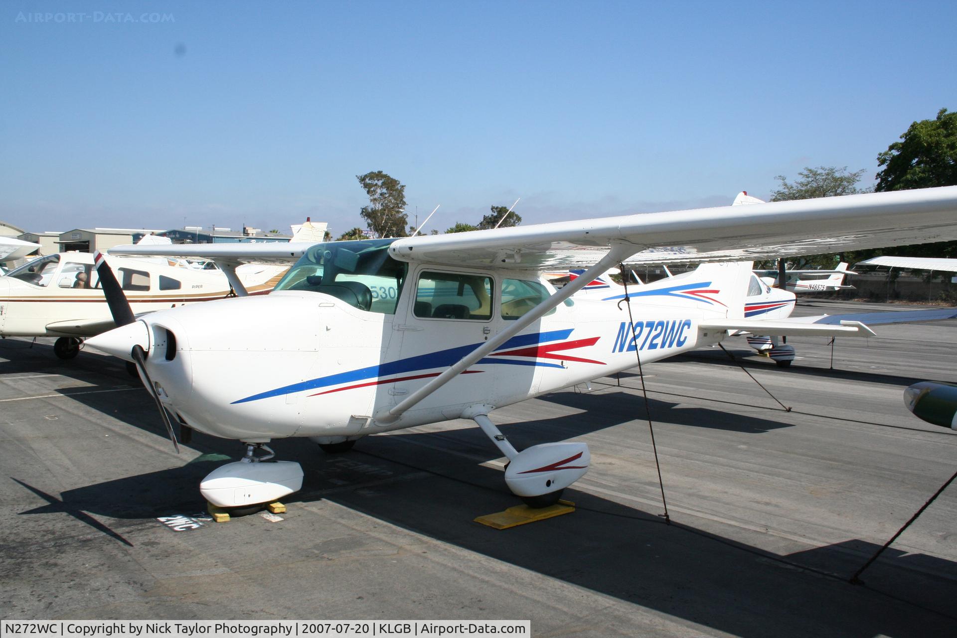 N272WC, 1979 Cessna 172N C/N 17272677, New aircraft for Long Beach Flying Club...note wheel pants which didn't stay on long