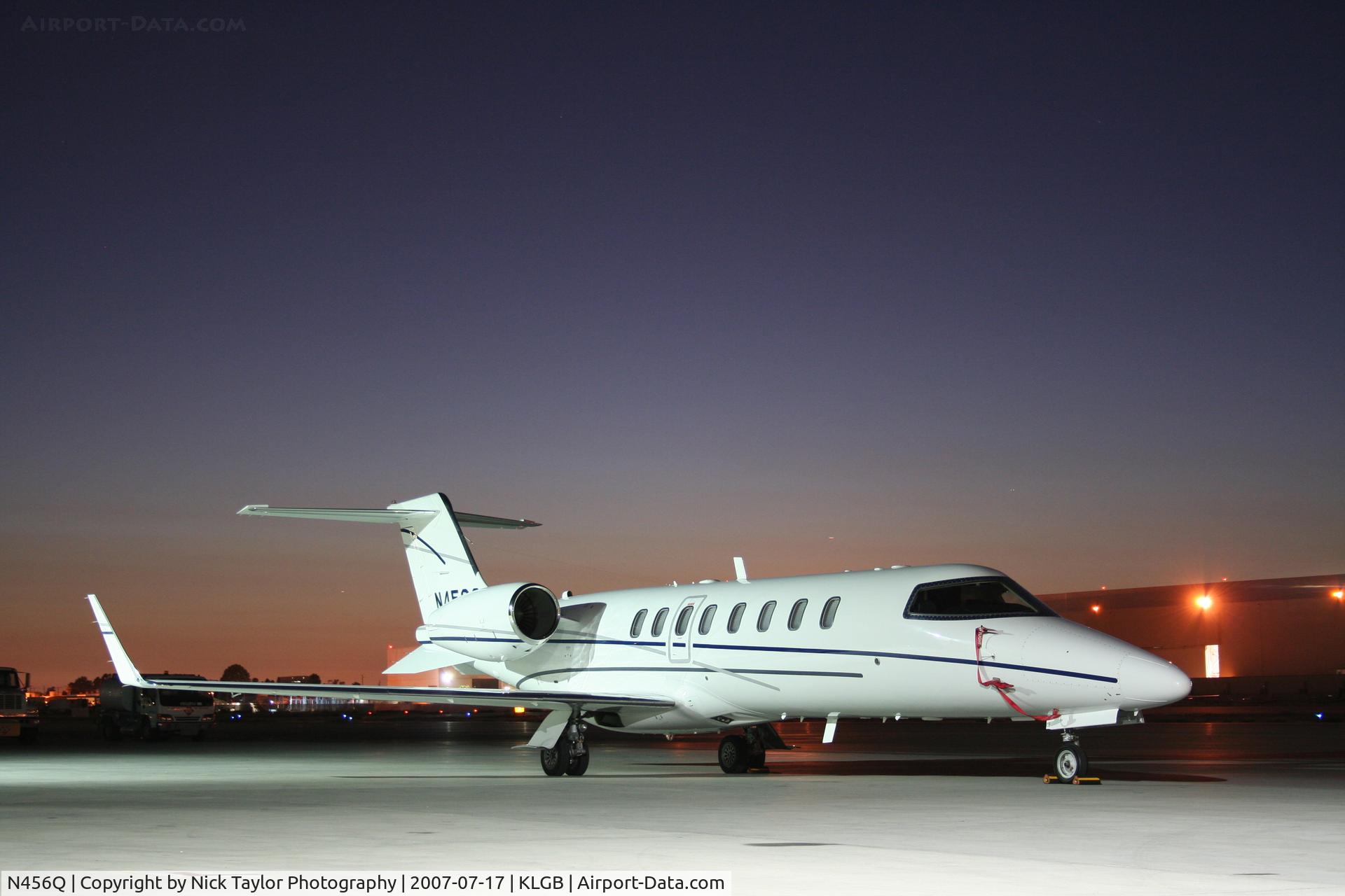 N456Q, 2005 Learjet Inc 45 C/N 282, Based at the Mercury FBO