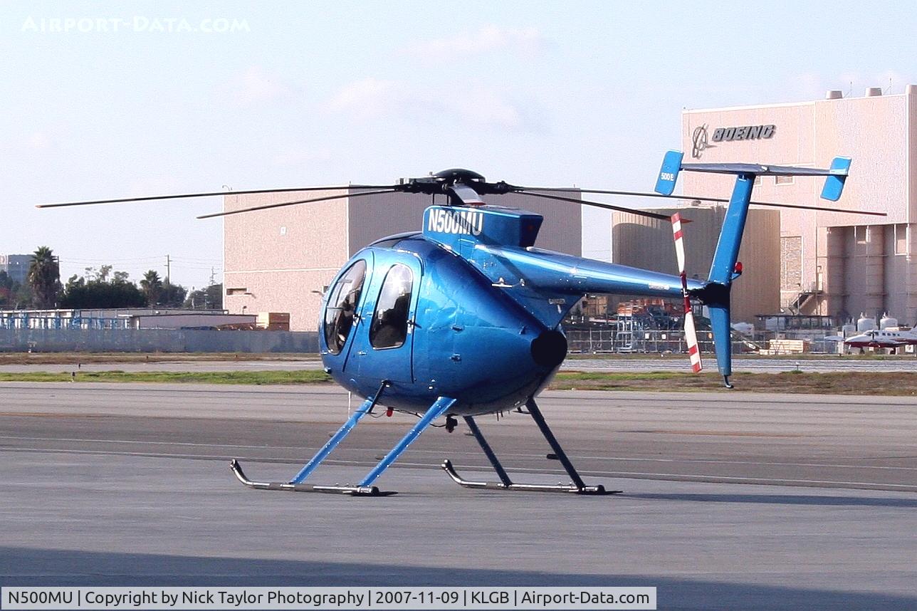 N500MU, 1996 McDonnell Douglas 369E C/N 0533E, Stopped at the Mercury FBO