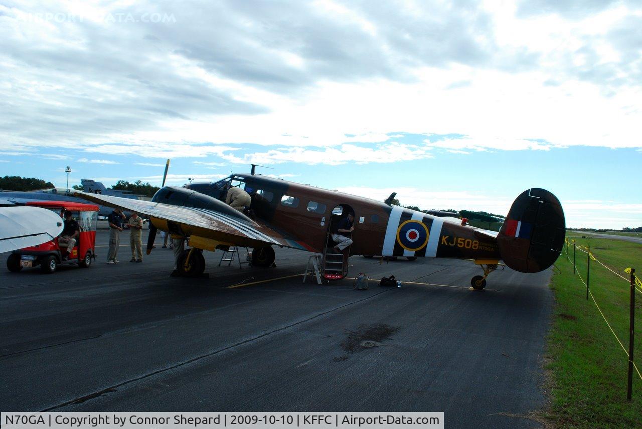 N70GA, 1946 Beech D18S C/N A-177, Beech D18S