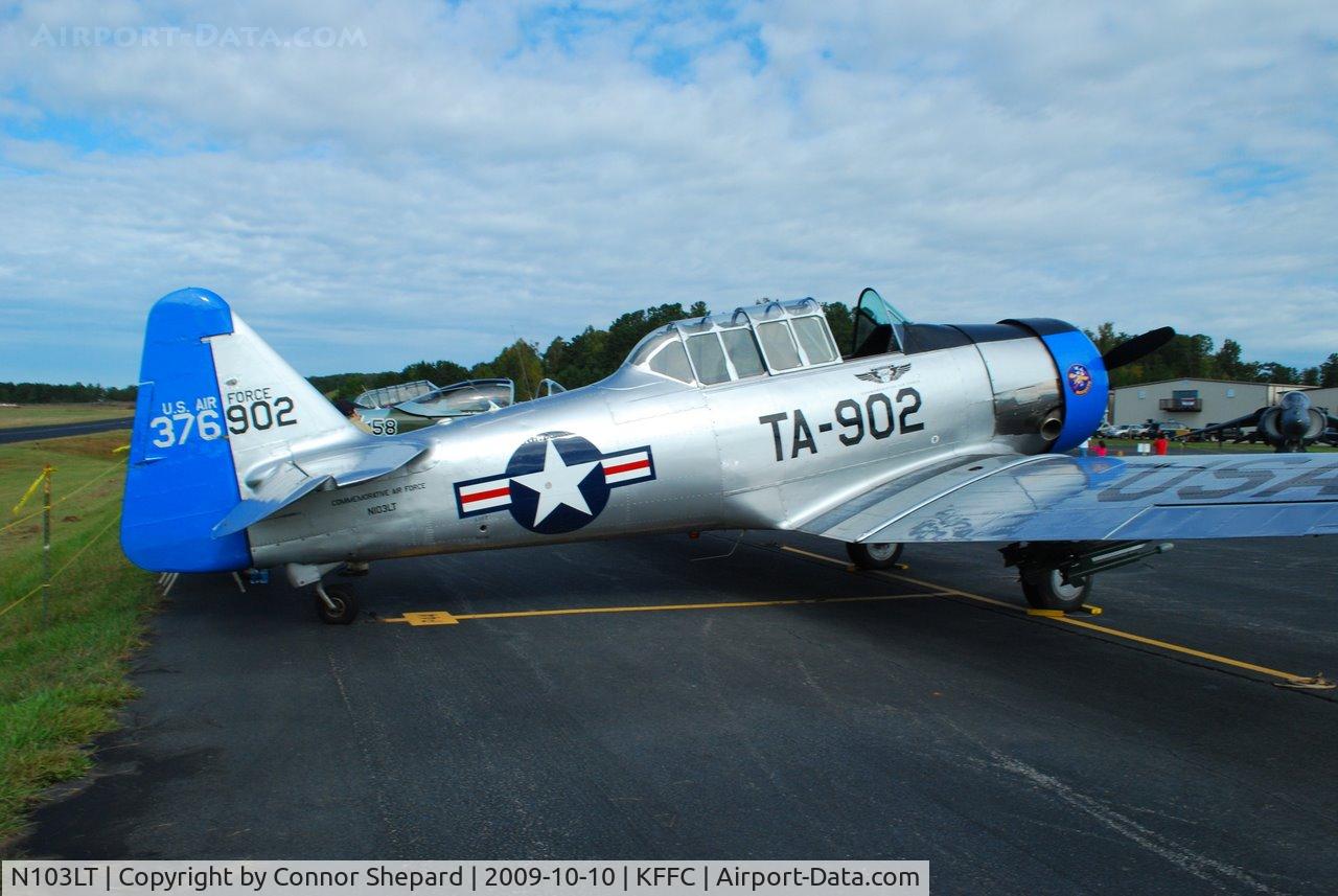 N103LT, 1943 North American SNJ-4 Texan C/N 88-12097, North American/caf SNJ-4