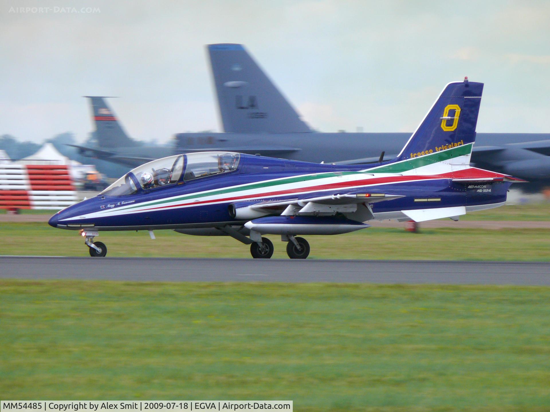 MM54485, Aermacchi MB-339PAN C/N 6682/077/AD014, Aermacchi MB339A/PAN MM54482/0 Italian Air Froce Frecce Tricolori