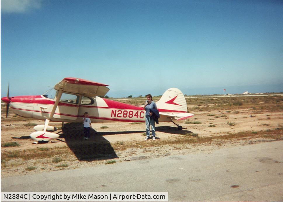 N2884C, 1954 Cessna 170B C/N 26427, Santa Catalina