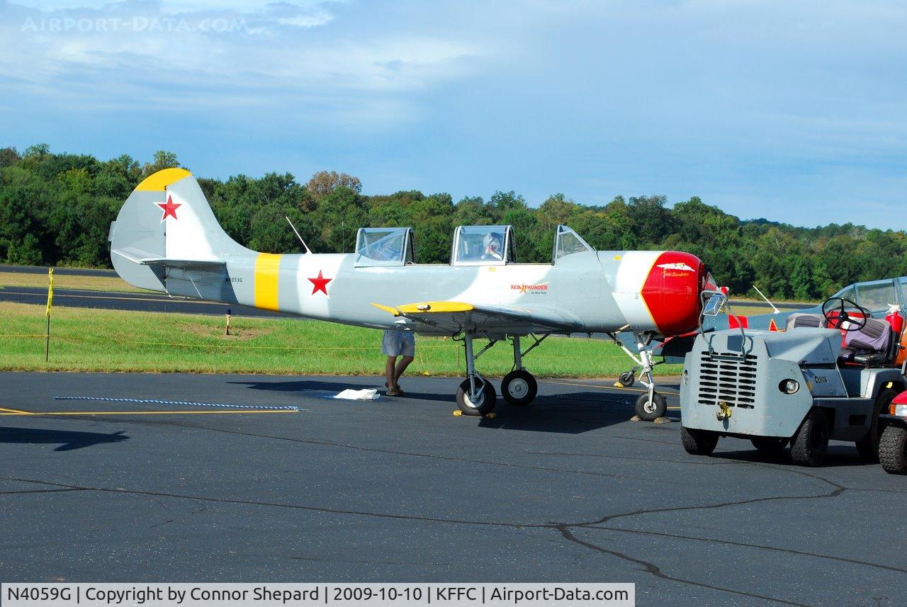 N4059G, 1984 Yakovlev (Aerostar) Yak-52 C/N 844407, S C Aerostar S A YAK-52