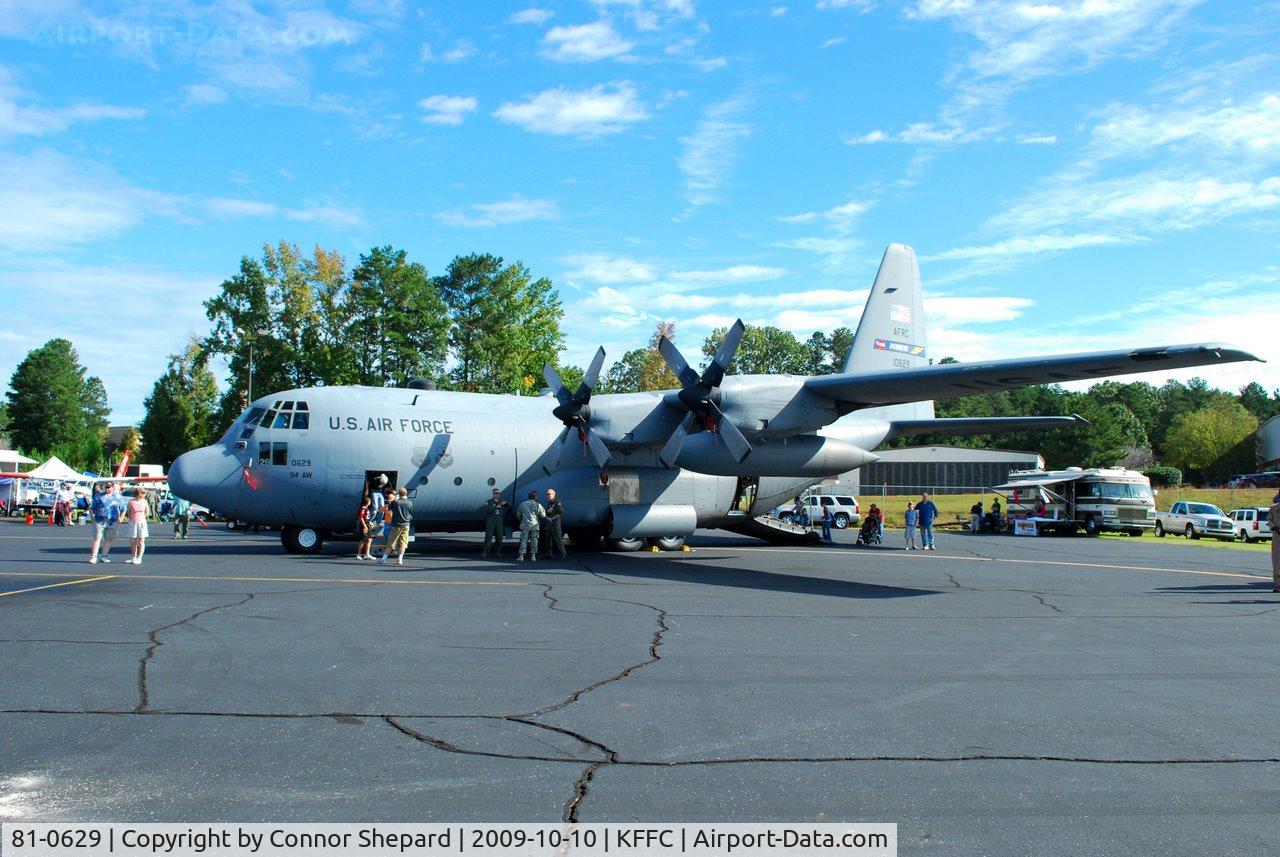 81-0629, 1981 Lockheed C-130H-LM Hercules C/N 382-4944, C-130