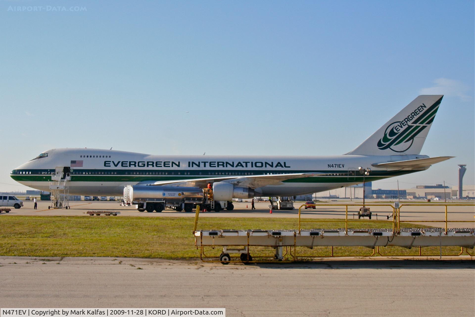 N471EV, 1973 Boeing 747-273C C/N 20651, Evergreen International, Boeing 747-273C, EIA827 loading up for a late afternoon departure to PANC.