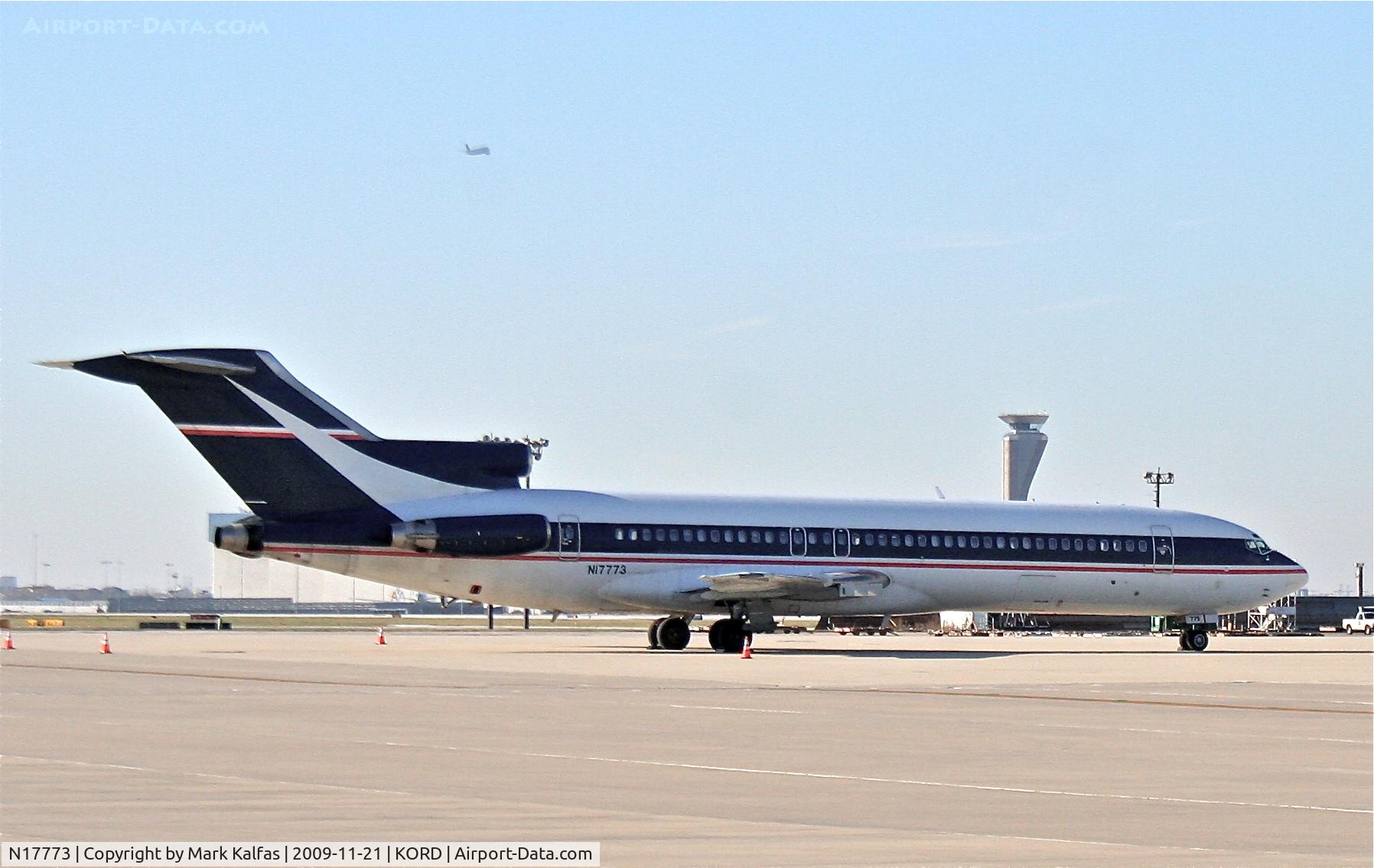 N17773, 1975 Boeing 727-227 C/N 21045, MONFORT AVIATION LLC, Boeing 727-227 on the Signature ramp after bringing Chicago Bulls back from KSLC on 11-27.