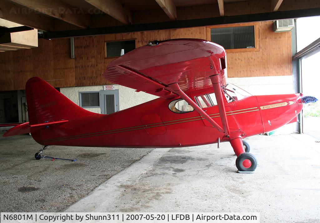 N6801M, 1949 Stinson 108-3 Voyager C/N 108-4801, Hangared...