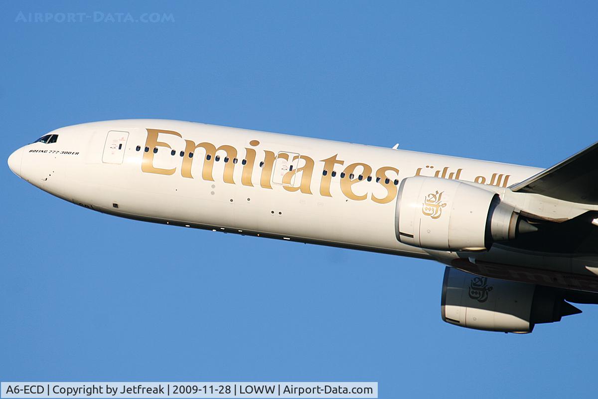 A6-ECD, 2007 Boeing 777-36N/ER C/N 32795, Emirates Boeing 777-36NER, c/n: 32795