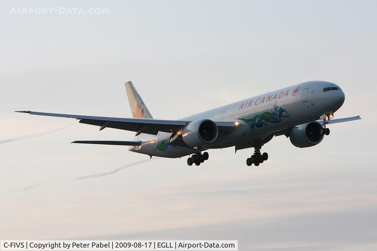 C-FIVS, 2009 Boeing 777-333/ER C/N 35784, LHR Trip