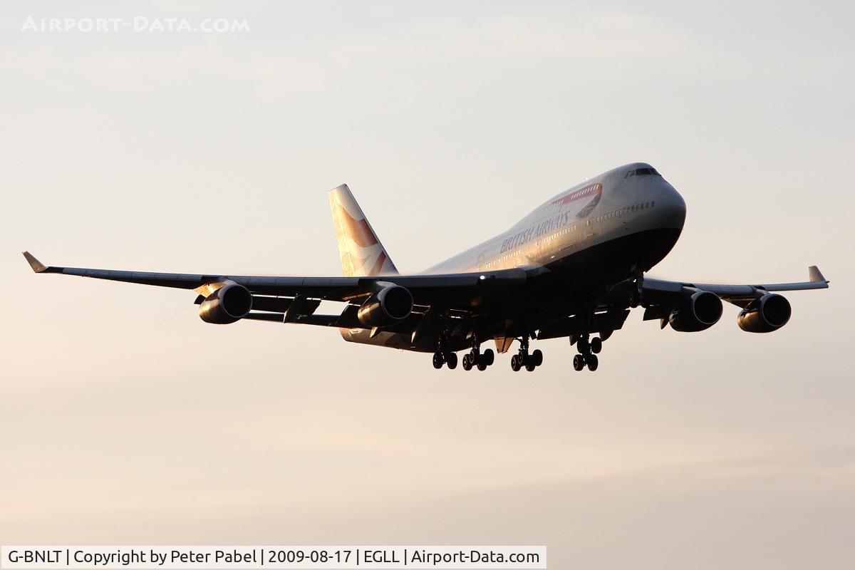 G-BNLT, 1991 Boeing 747-436 C/N 24630, LHR Trip