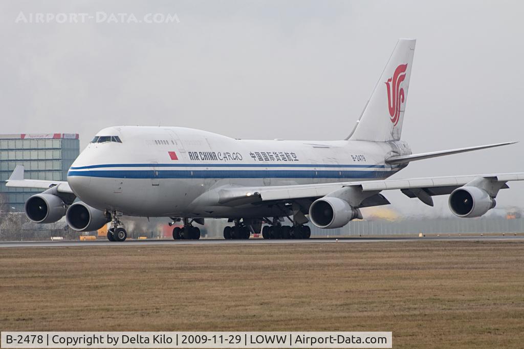 B-2478, 1991 Boeing 747-433M C/N 25075, Air China Cargo