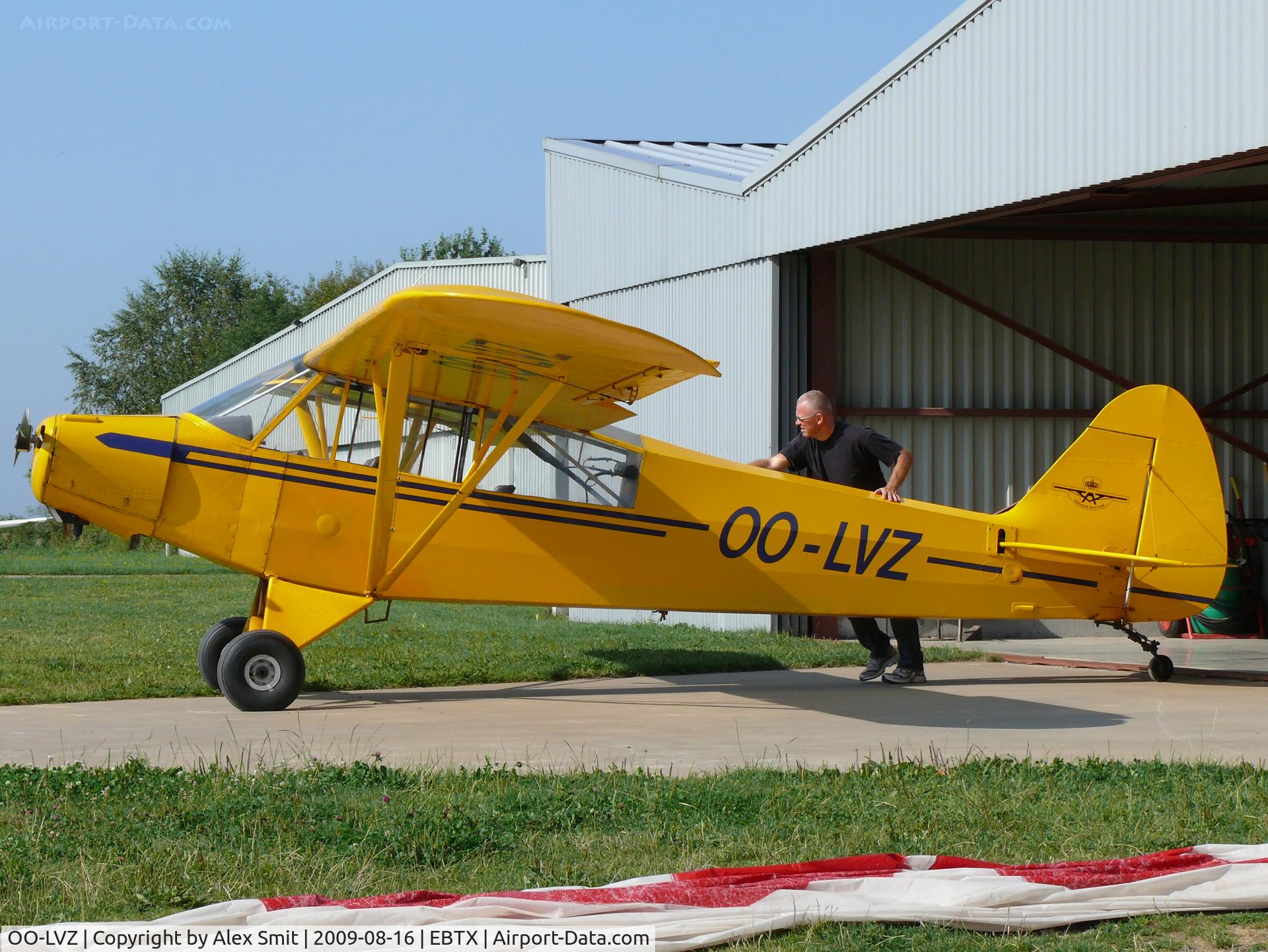 OO-LVZ, 1951 Piper L-18C Super Cub (PA-18-95) C/N 18-1405, Piper Pa18-105 Super Cub OO-LVZ Royal Verviers Aviation