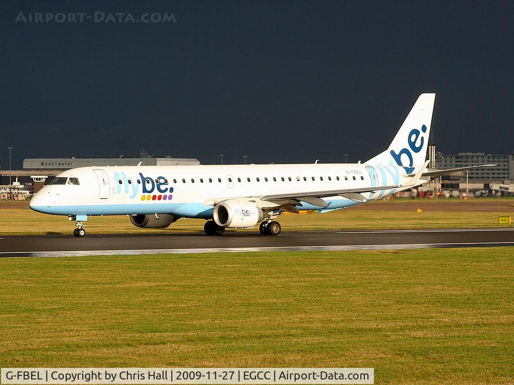G-FBEL, 2008 Embraer 195LR (ERJ-190-200LR) C/N 19000184, flybe
