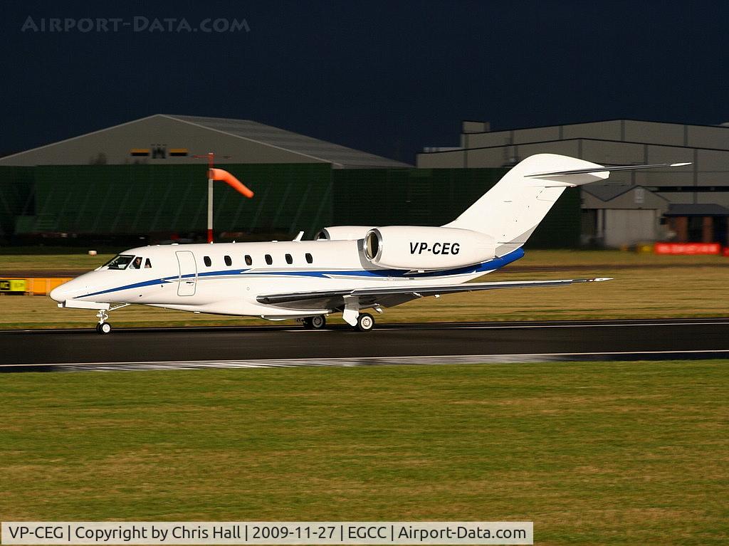VP-CEG, 2007 Cessna 750 Citation X Citation X C/N 750-0277, Cessna 750 Citation 10