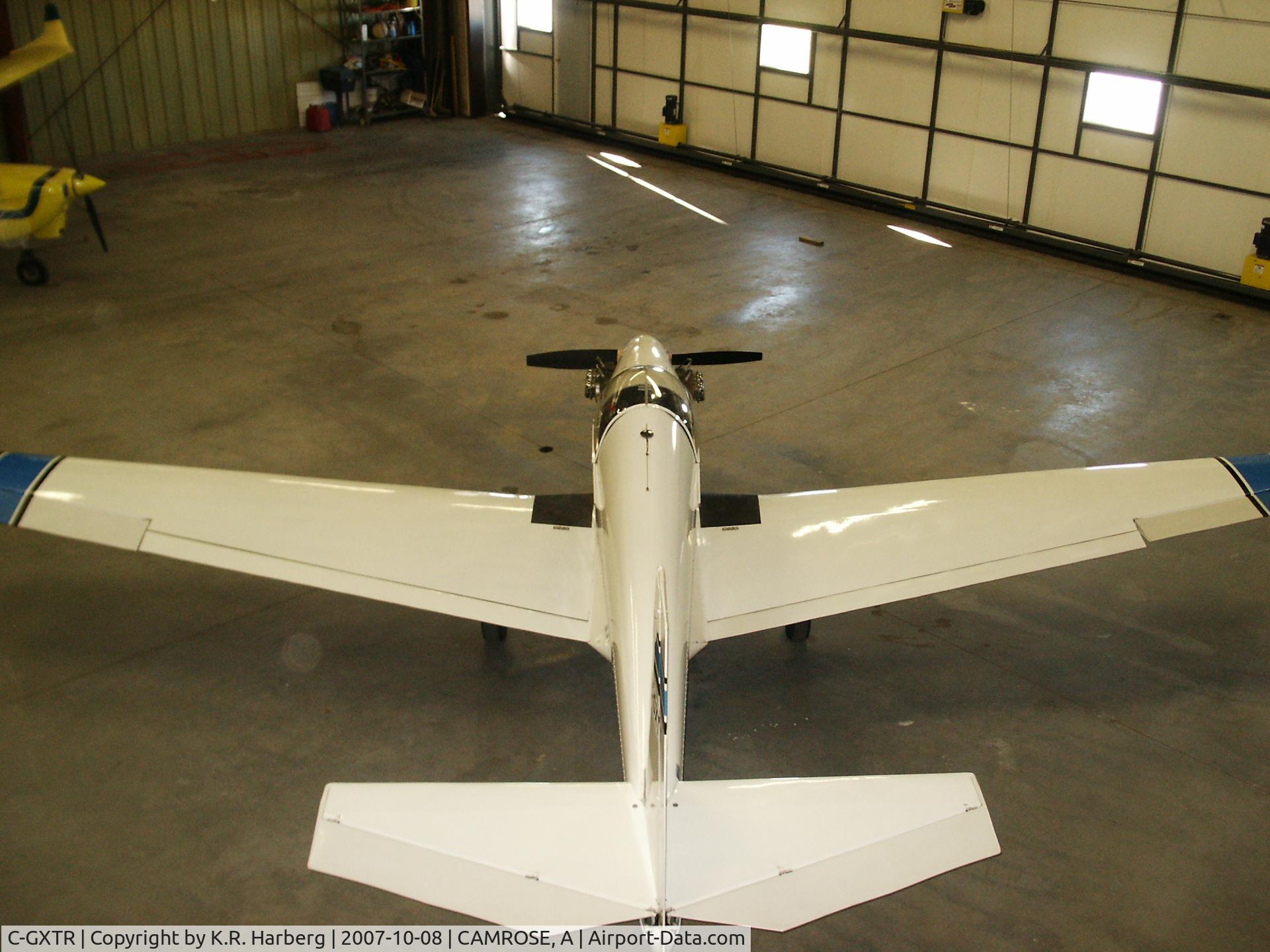 C-GXTR, 1986 Mooney M18X Mite C/N 001, Top Rear View