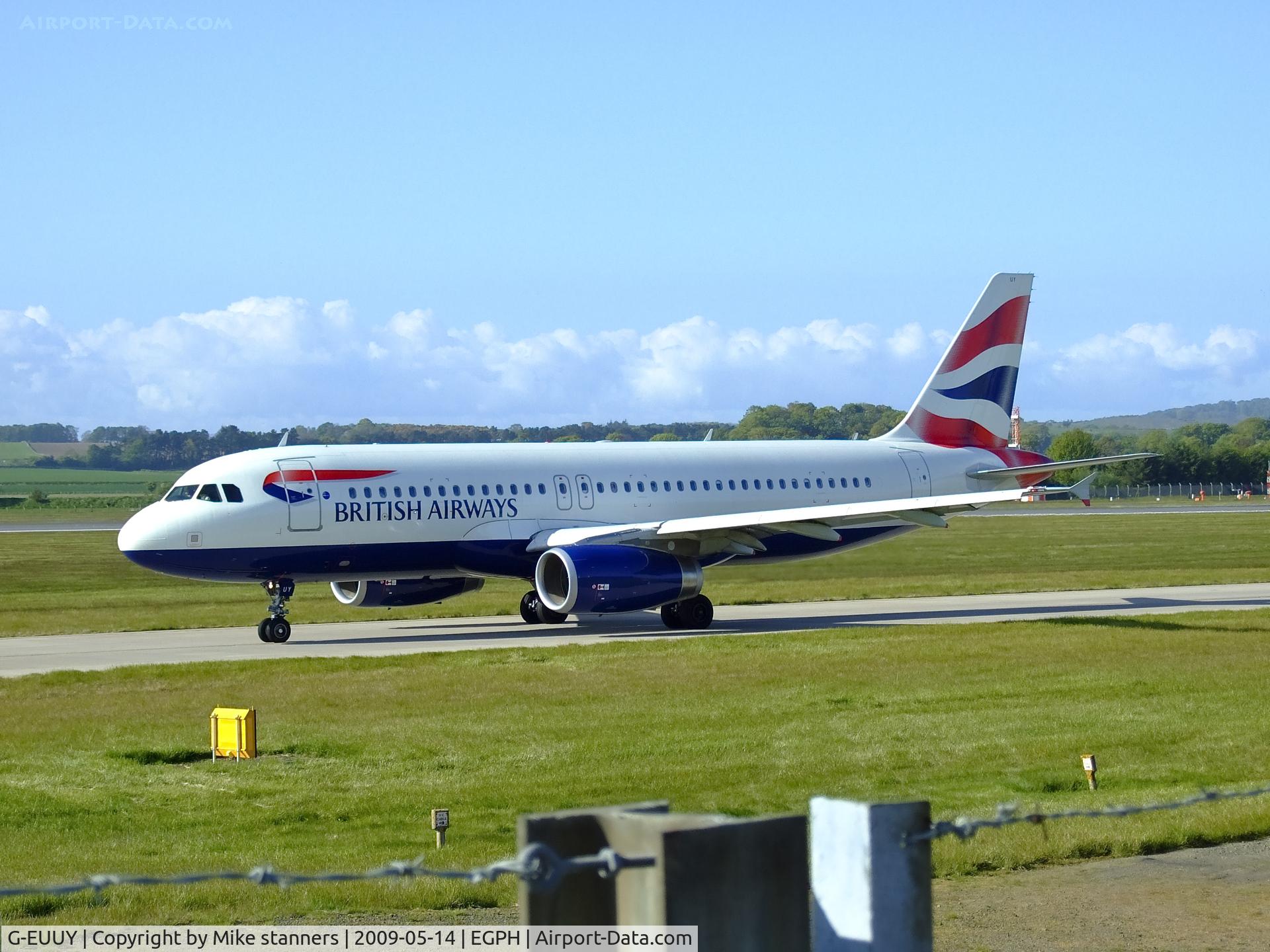 G-EUUY, 2008 Airbus A320-232 C/N 3607, 