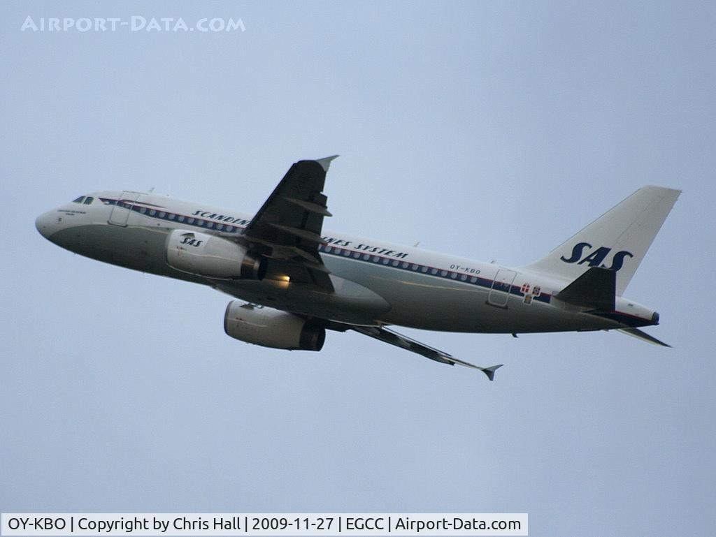 OY-KBO, 2006 Airbus A319-131 C/N 2850, Scandinavian Airlines retro scheme