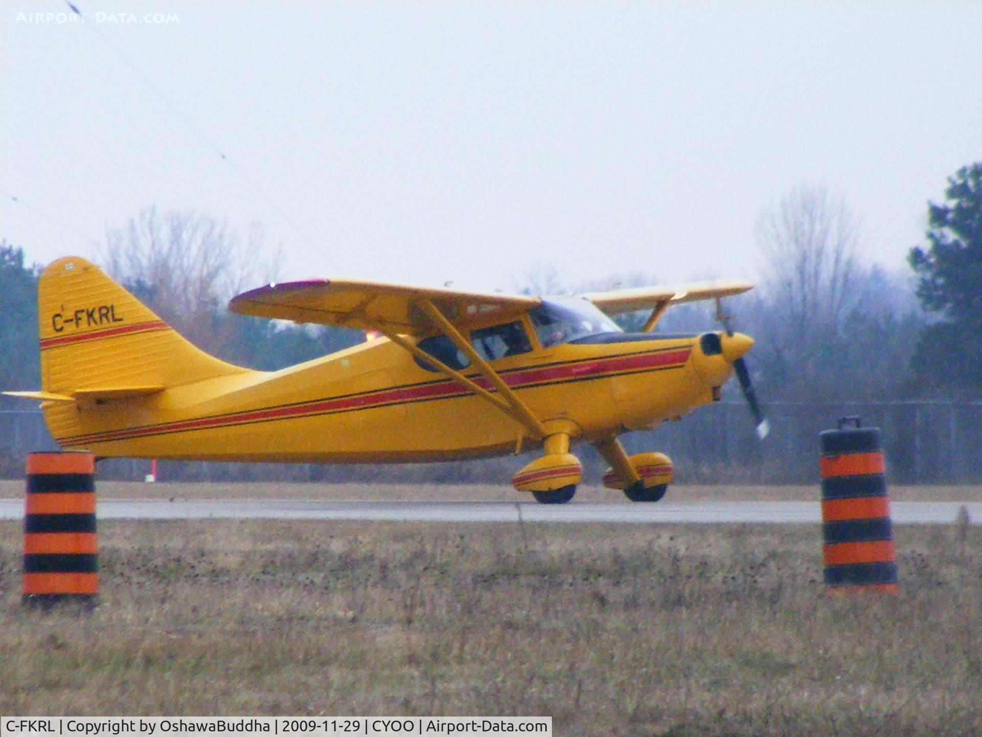 C-FKRL, 1948 Stinson 108-3 Voyager C/N 108-4786, Snapped this one while it taxied for takeoff