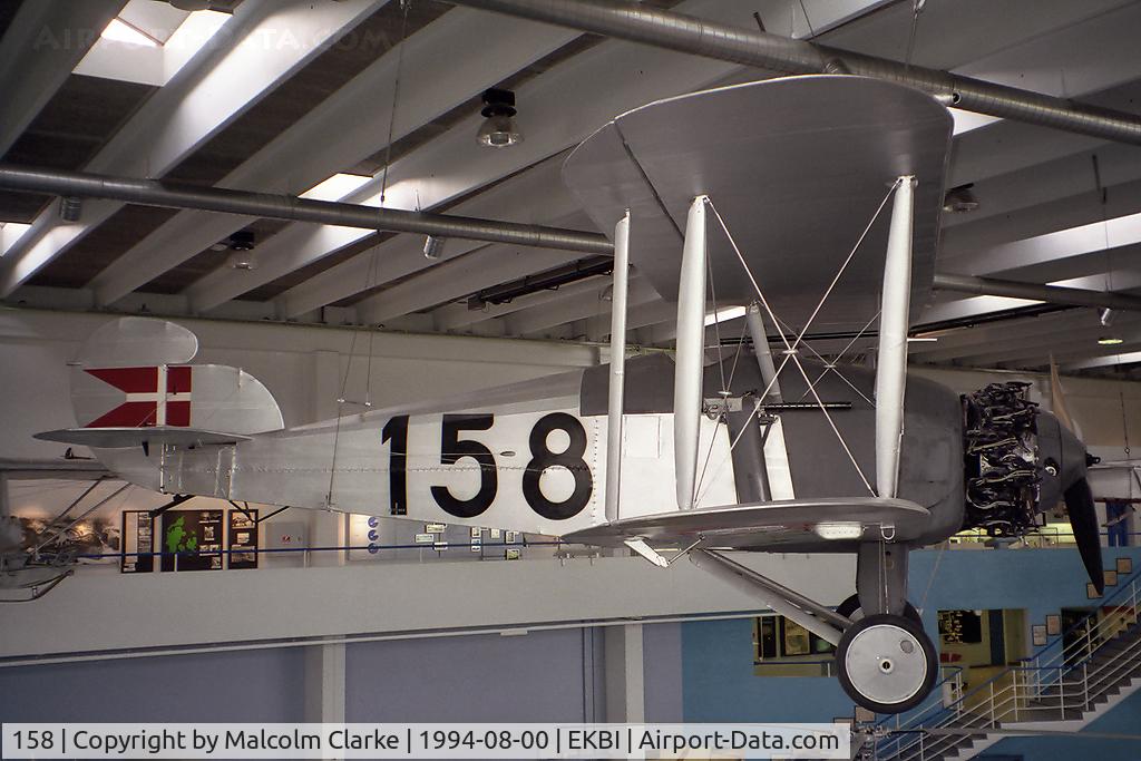 158, 1927 Hawker Dancock C/N OV.54, Hawker Dancock at The Mobillium Museum, Billund, Denmark (now closed) in 1994.