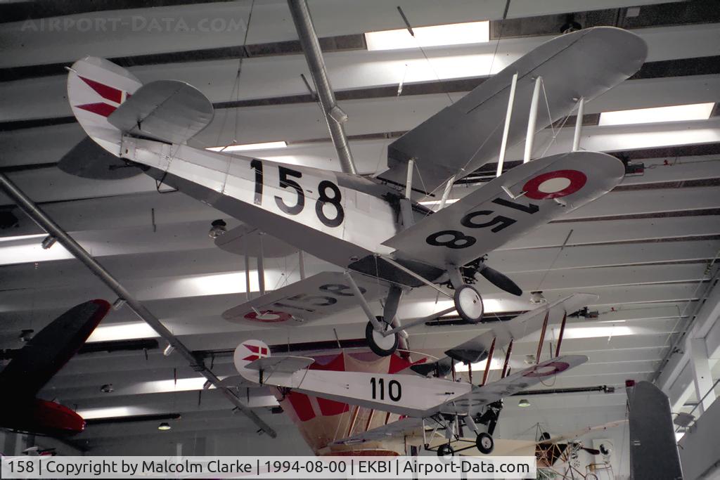 158, 1927 Hawker Dancock C/N OV.54, Hawker Dancock at The Mobillium Museum, Billund, Denmark (now closed) in 1994.
